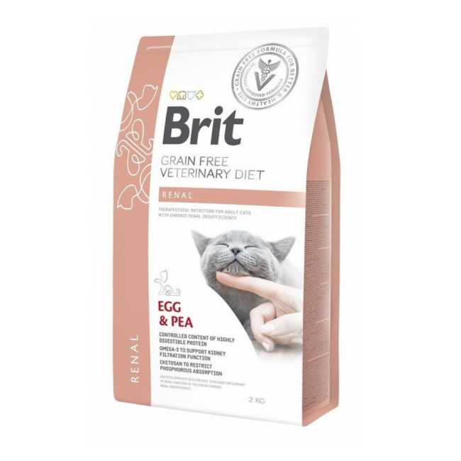 Brit Veterinary Diets Renal Grain Free pour chat