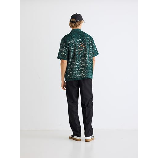 Woodbird Banks Lace Skjorte, Sports Green, XL