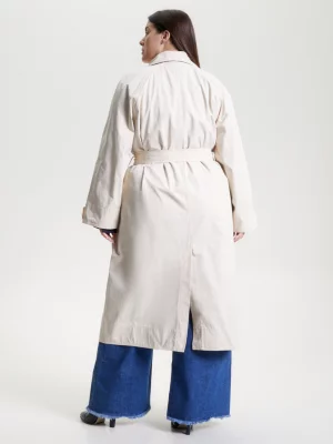 Trench coat impermeável Curve Relaxed