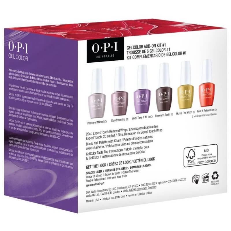 OPI Gel Color collection Fall Wonders - Kit n° 1