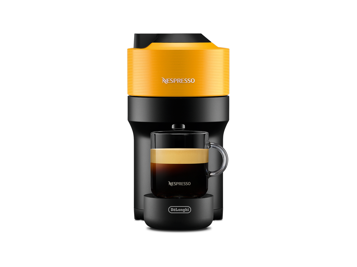 MÁQUINA DE CAFE NESPRESSO DELONGHI ENV90.Y VERTUO POP AMARELO