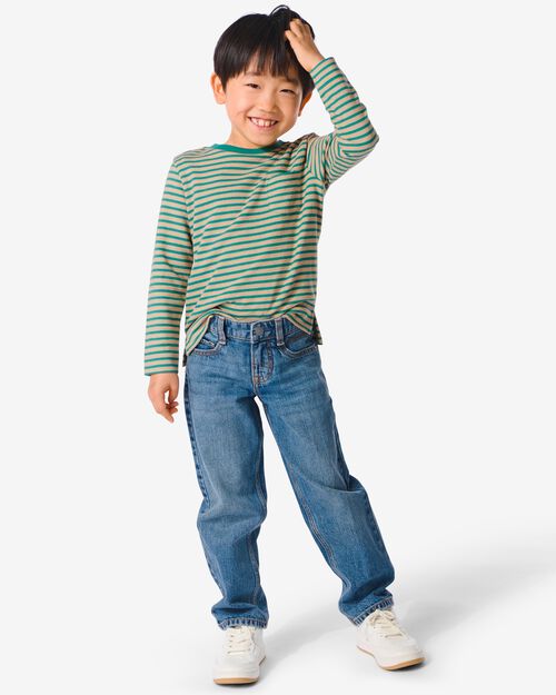jean enfant - modèle straight fit bleu