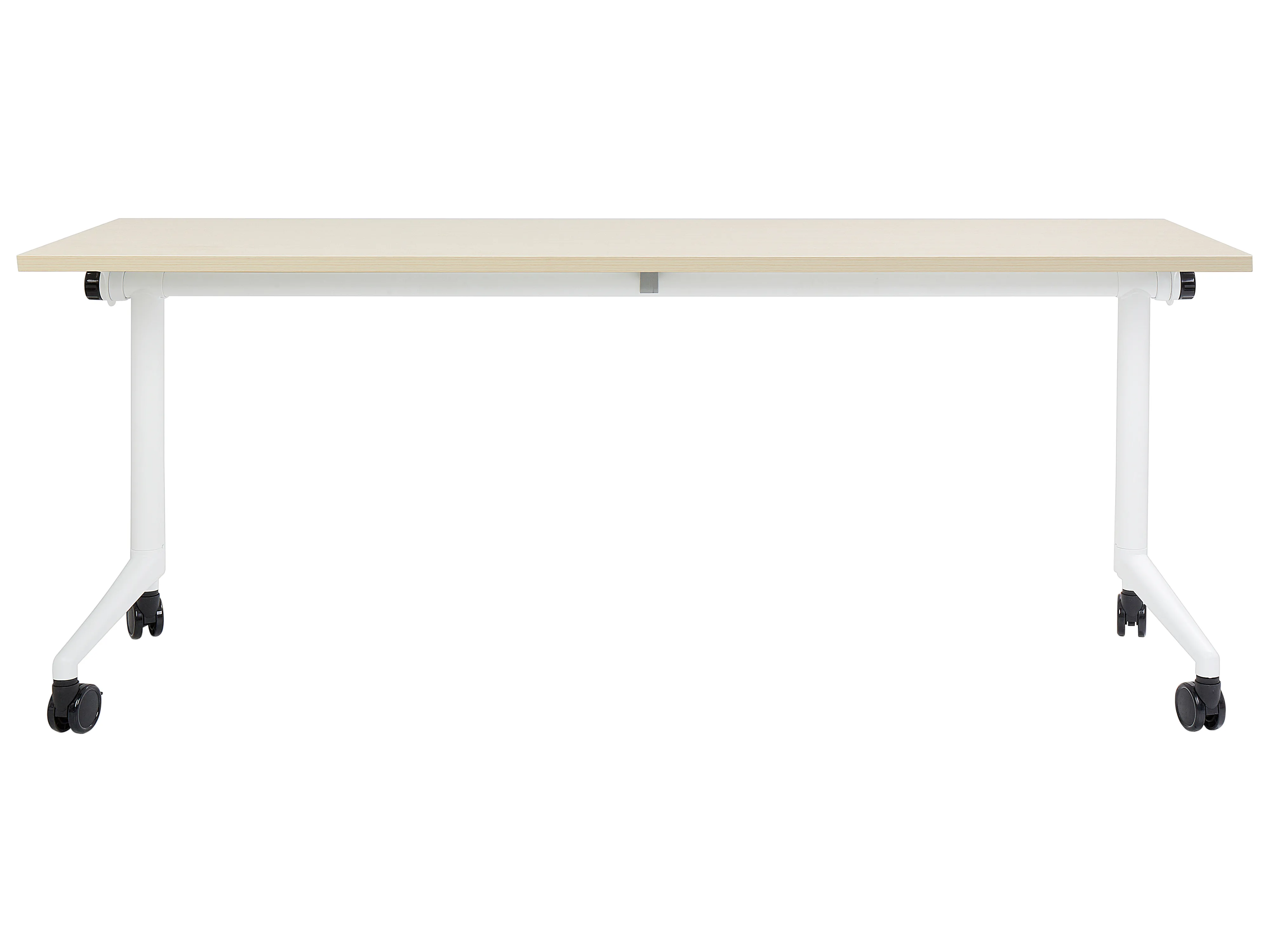 Inklapbaar bureau CAVI Lichtbruin 180 cm 60 cm met wielen