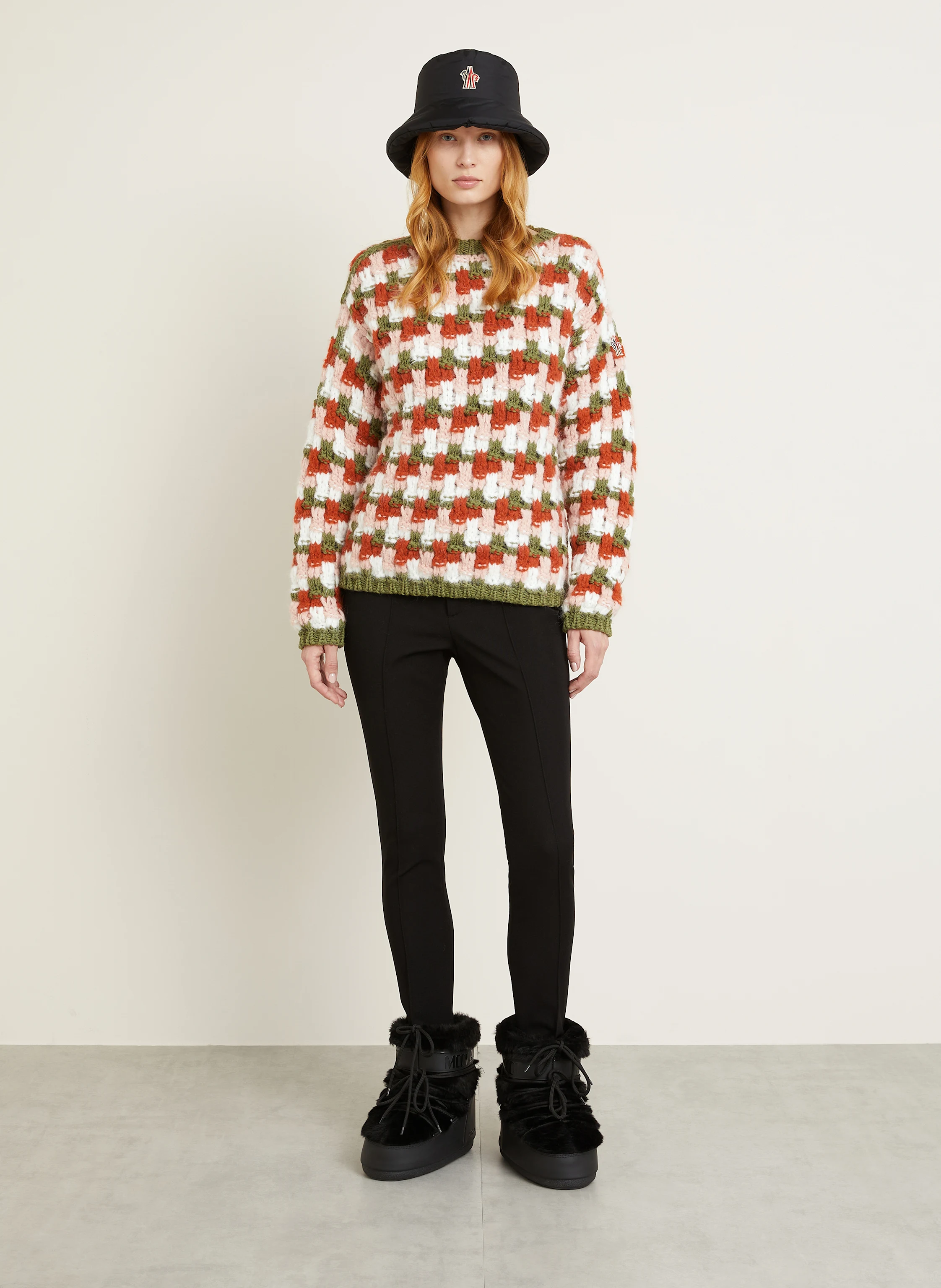 MONCLER GRENOBLE Pullover mit Alpaka