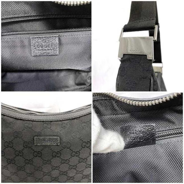 Gucci Vintage Gucci Shoulder Bag Black