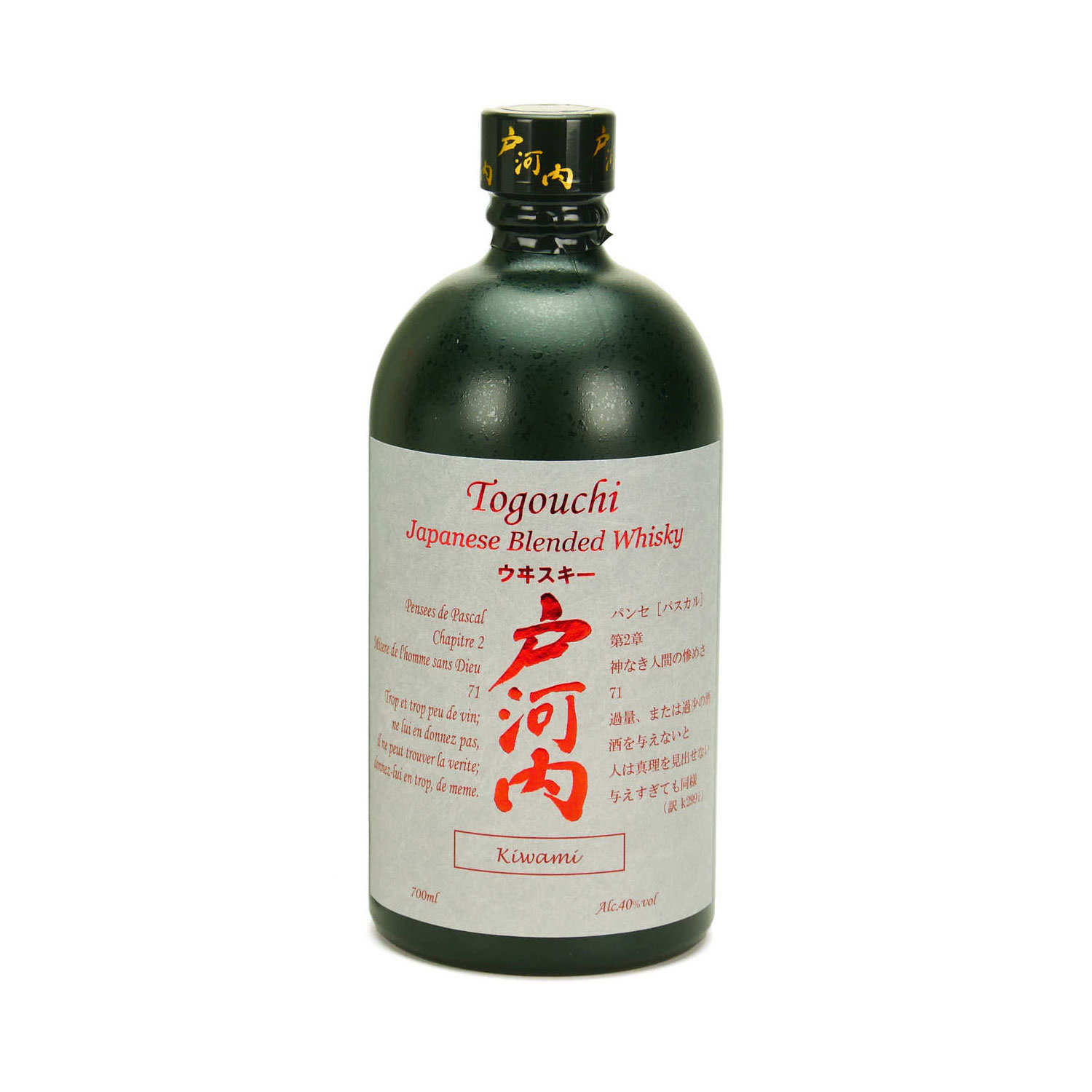 Whisky japonnais Togouchi Kiwami 40%