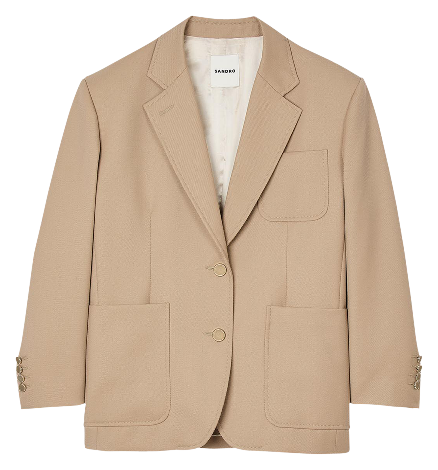 Veste tailleur cintrée | Jaune