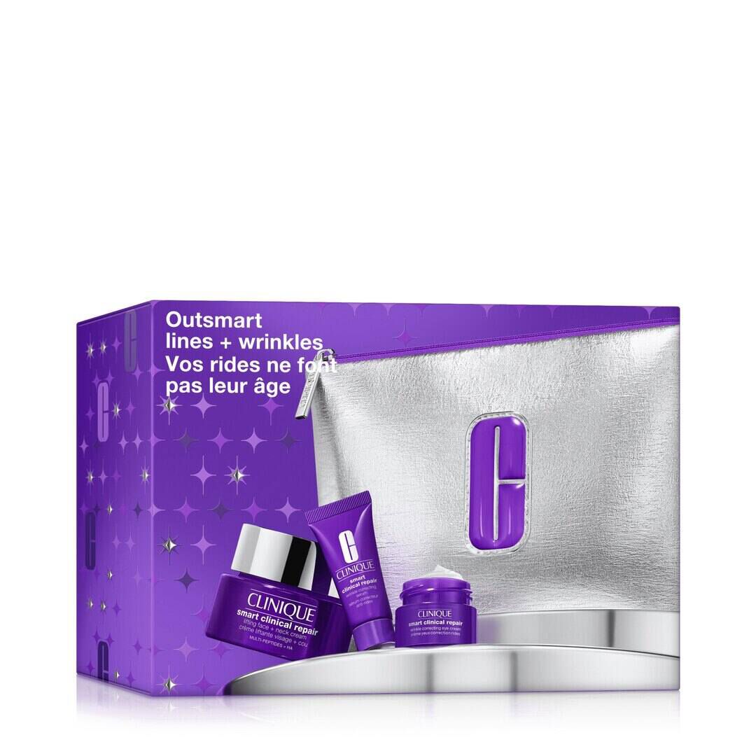 CLINIQUE TRATAMENTO Smart Clinical Set - Outsmart Lines + Wrinkles - 1un