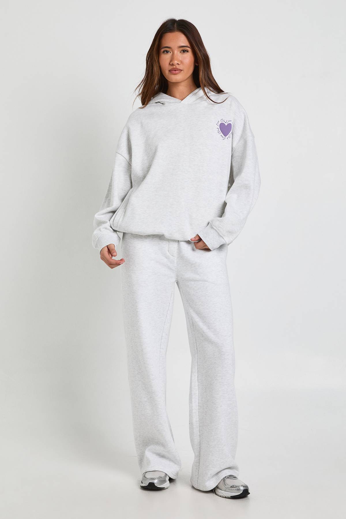 boohoo Sweat à Casynthétiqueche Oversize Love Club avec Impression Relief