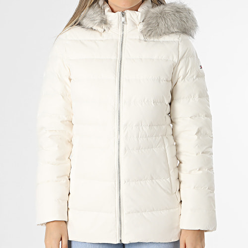 Doudoune Capuche Fourrure Femme Tyra 9746 Blanc