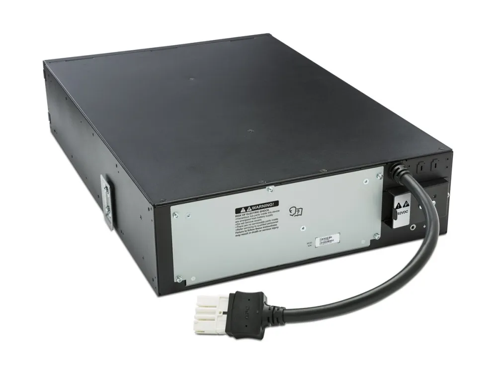 APC Smart-UPS SRT 192V 5kVA and 6kVA RM Battery Pack - Batterihus (rackversion) - 2 x batteri - Blysyre - 3U - sort - for P/N: AR3006, AR3006SP, AR3103, AR3103SP, AR3106, AR3106SP, SRT5KRMXLW-TW, SRT6KXLTW