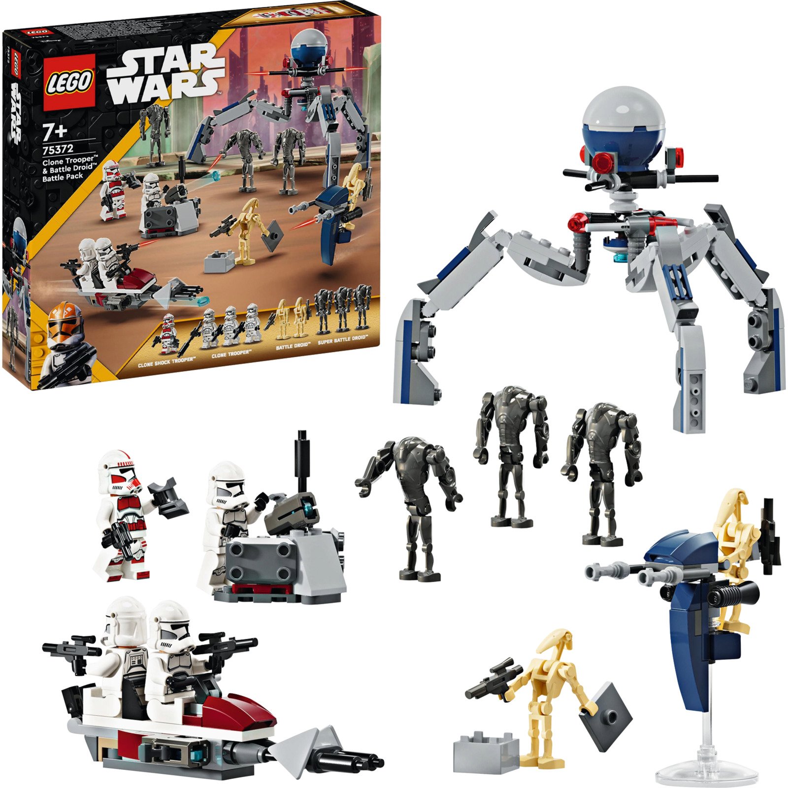 LEGO Star Wars Clone Trooper & Battle Droid Battle Pack 75372