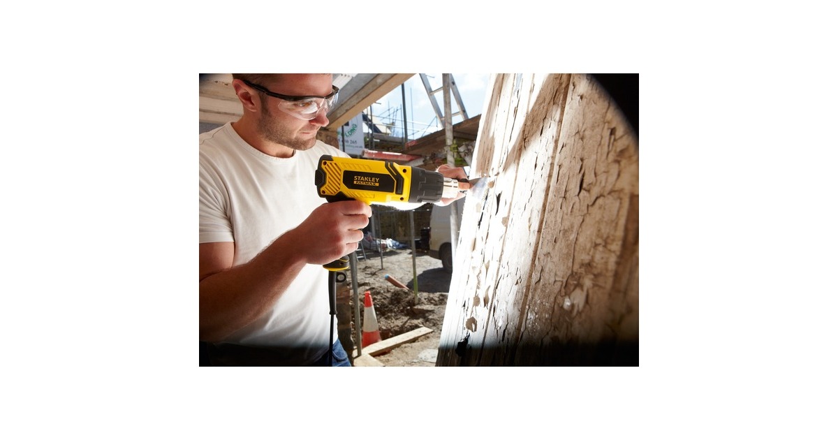 StanleyFATMAX 2000W heteluchtpistool met kitdoos  (Geel/zwart)