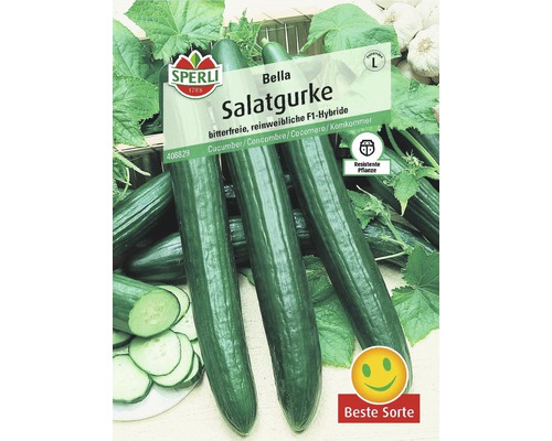 Salade komkommer 'Bella' Sperli groentezaden
