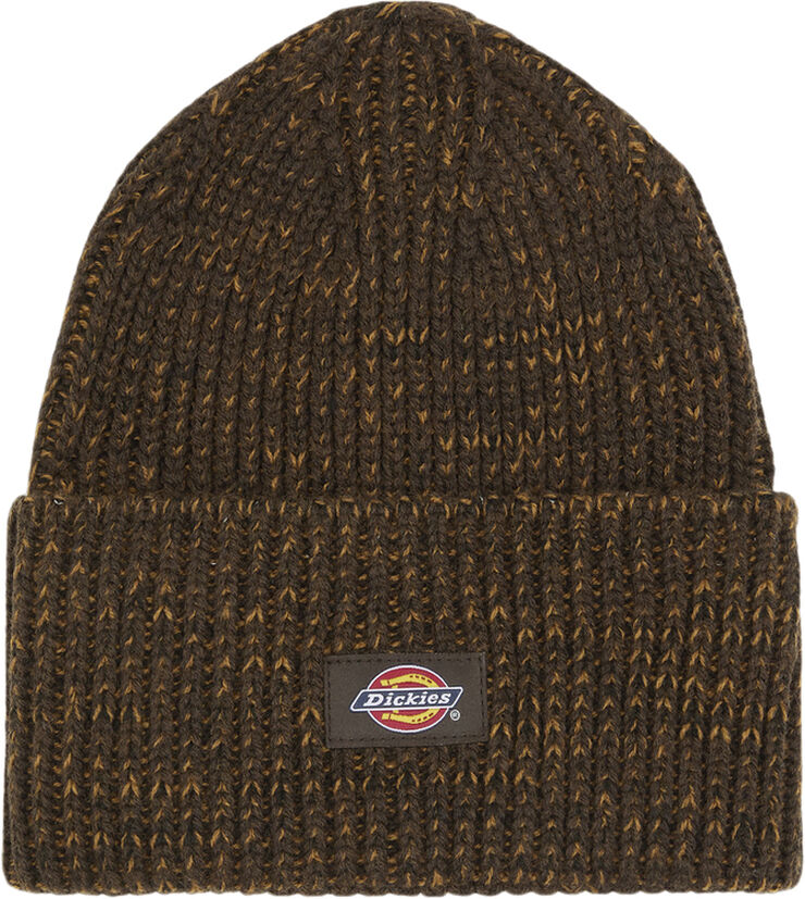 Dickies LEWISTOWN BEANIE DARK BROWN Dark brown