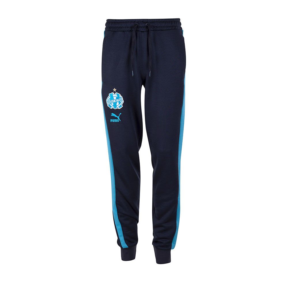 Puma OM HERITAGE T7 - Jogging Homme parisian night/french night/bleu azur