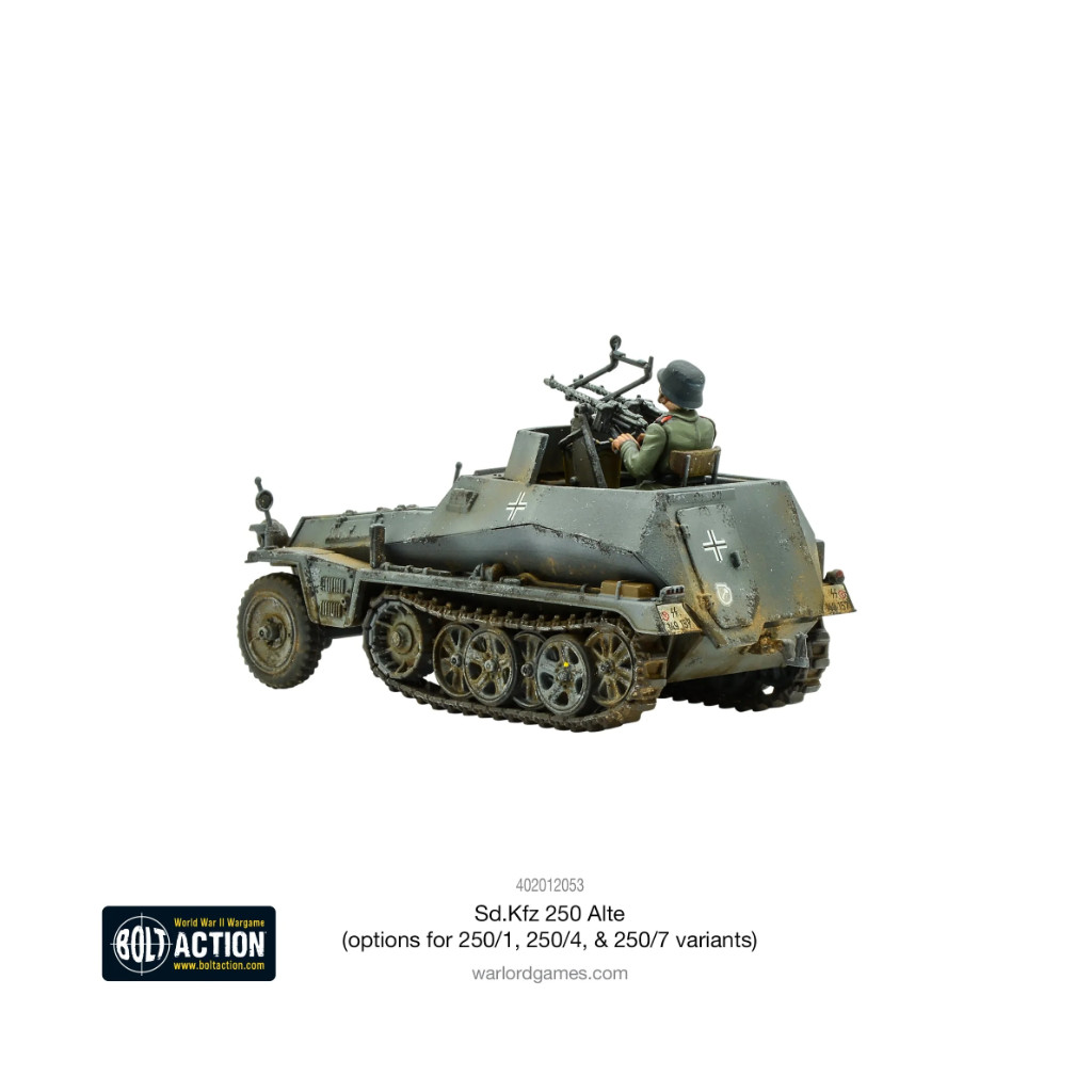 Bolt Action - German - Sd.Kfz 250 Alte (Options For 250/1, 250/4 & 250/7)