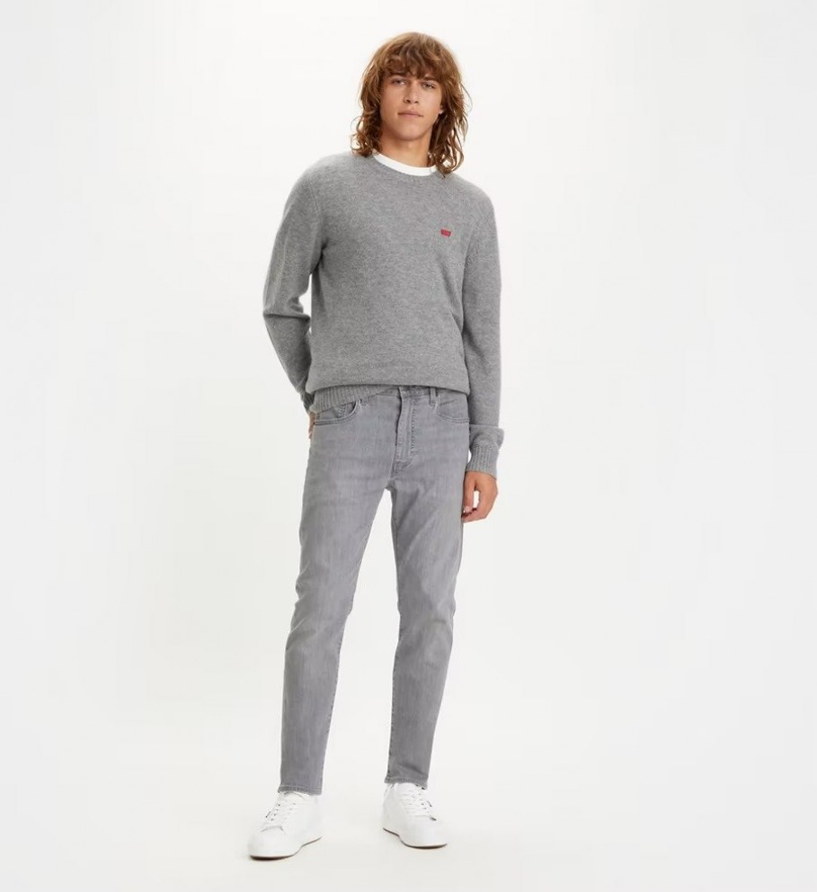 Calça jeans Levi's 512 Slim Taper cinza