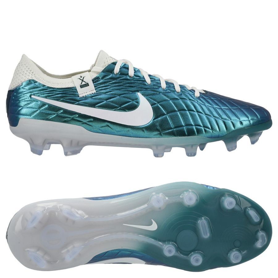 Nike Tiempo Legend 10 Elite FG Emerald - Turquoise/Blanc Cassé ÉDITION LIMITÉE