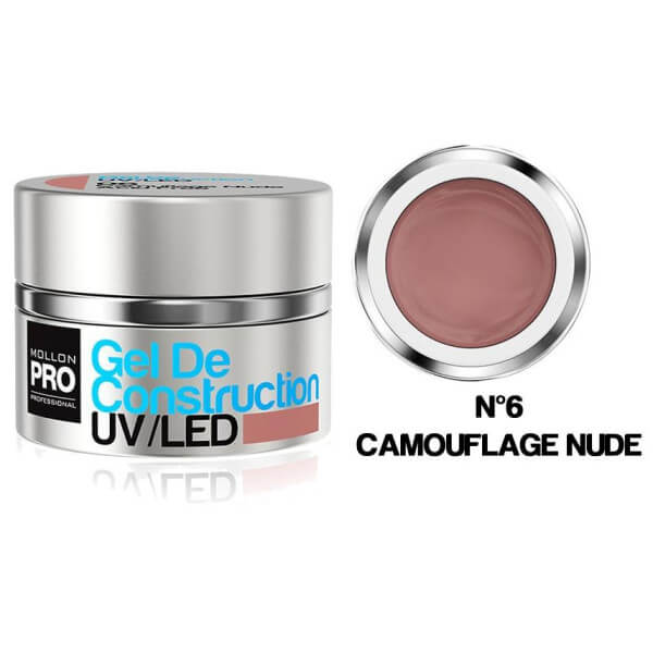 Gel de construction n°06 camouflage nudes Mollon Pro 30ML