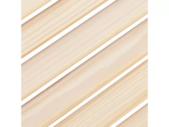 Porte d'armoire à persiennes 61,5x29,5 cm bois de pin massif