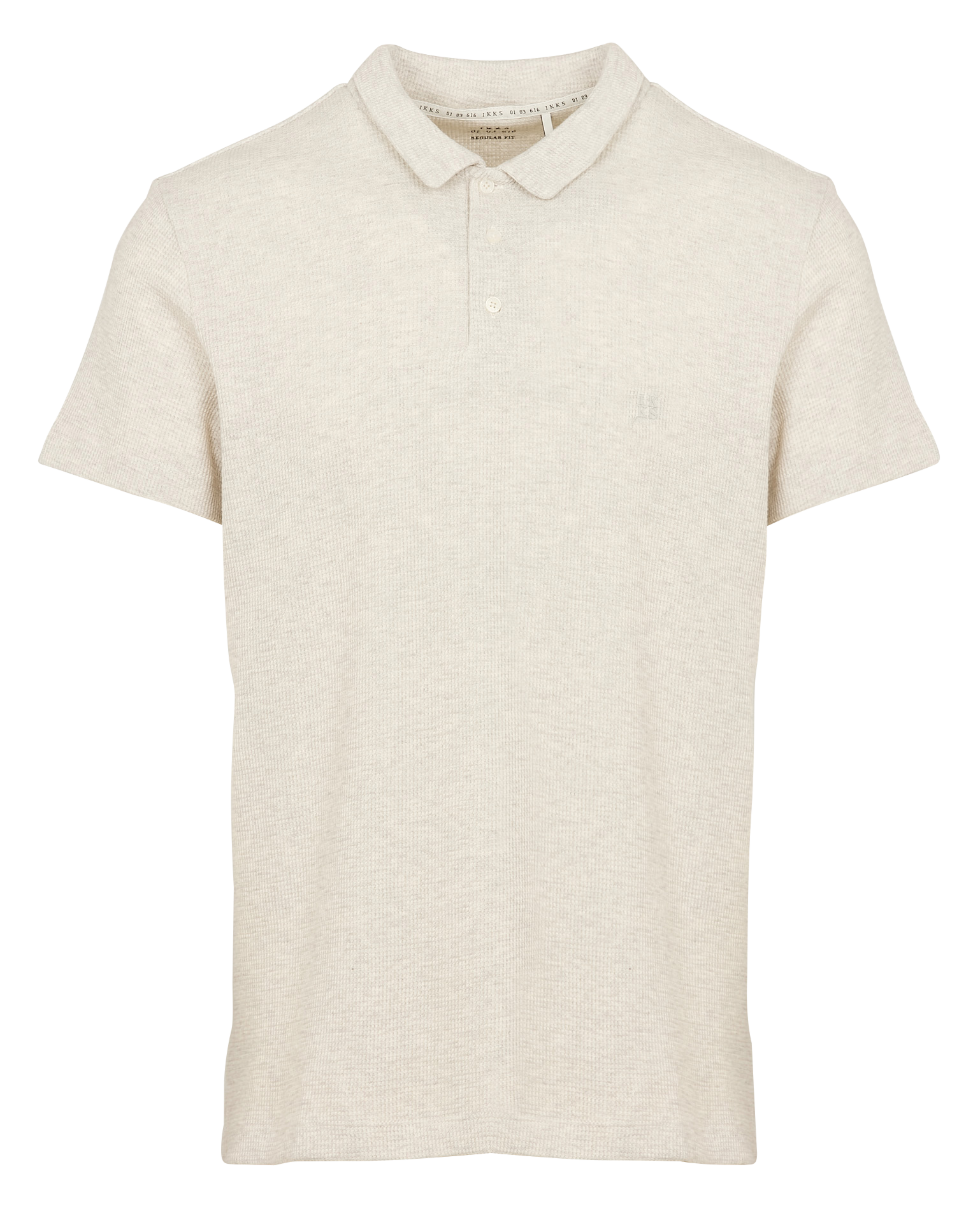 Polo regular manches courtes| Gris