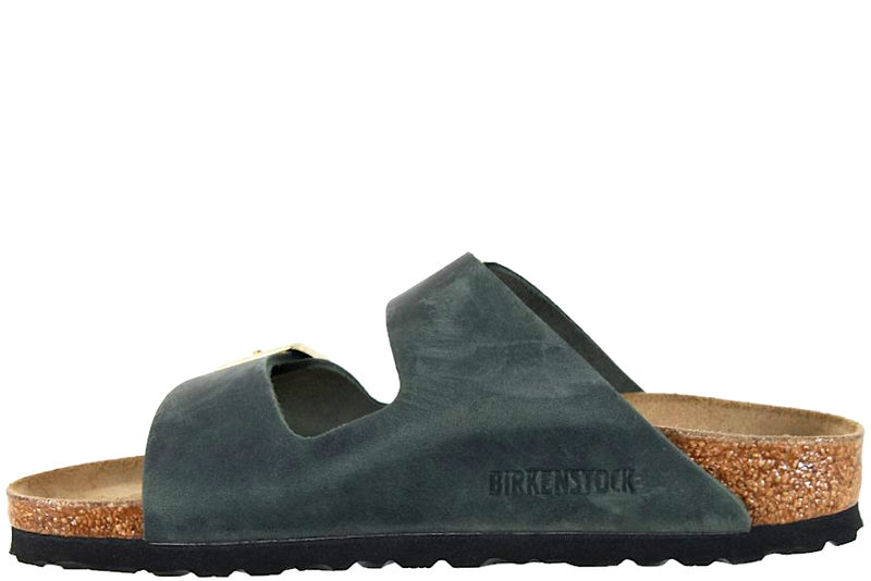BIRKENSTOCK ARIZONA BS SLENTERS I GRØNT BIRKO-FLOR