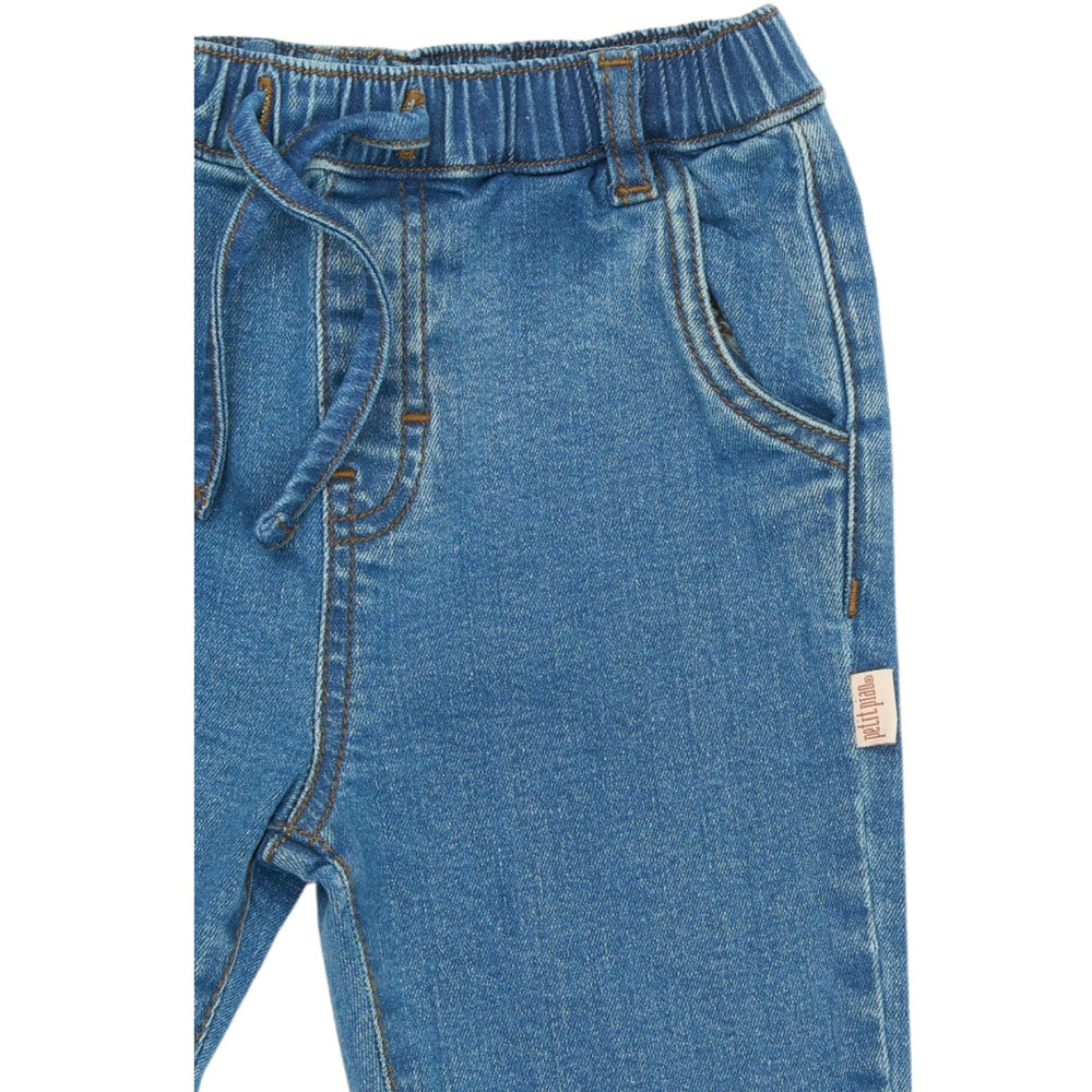 Køb Petit Piao Light Blue Denim PPElm Denim Bukser