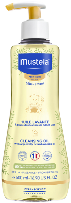 Mustela Wasolie Pomp 500 ml