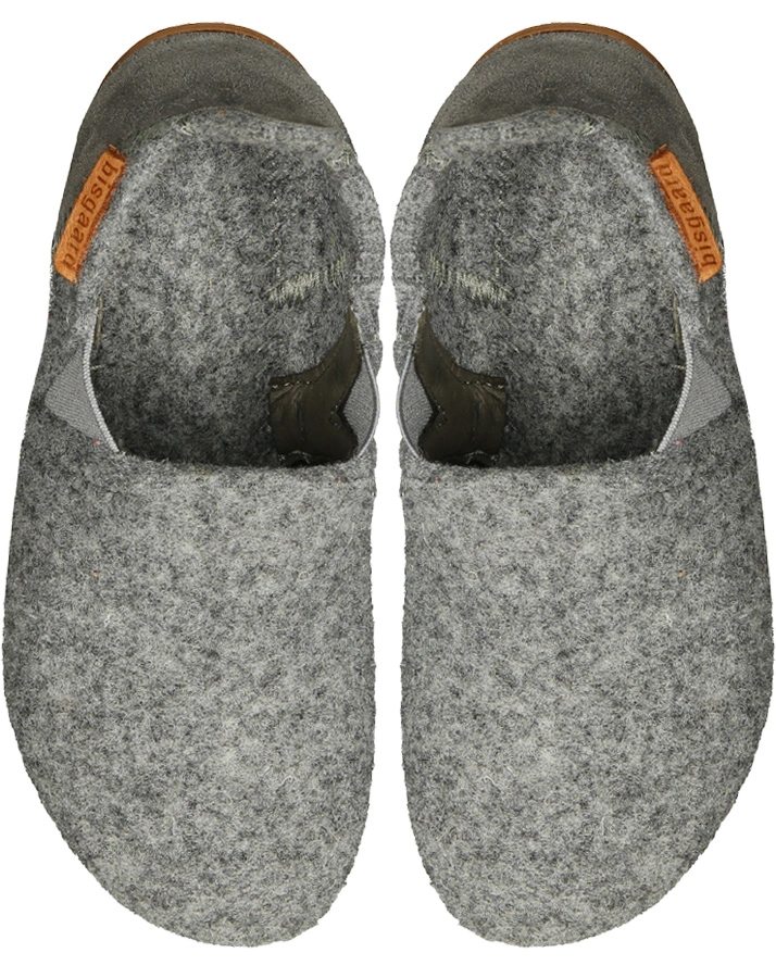 Filz-Hausschuhe WOOL SAILOR in grau
