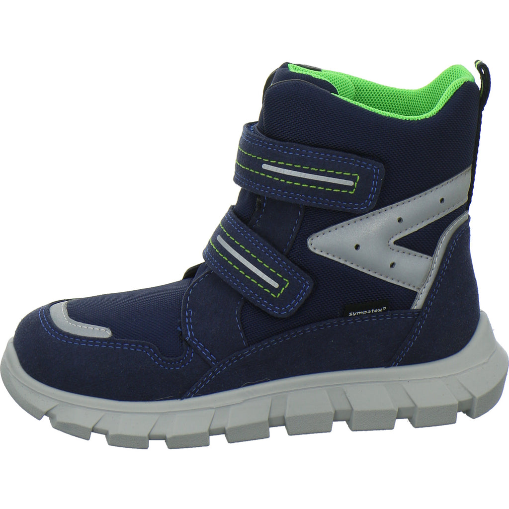 Richter Winterschuhe Jungen Blinker Blau-kombi