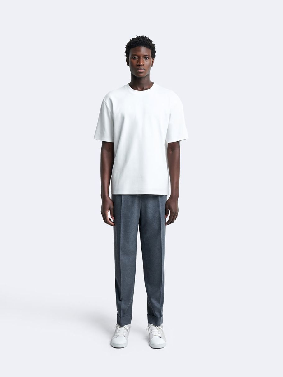 Tee-shirt col rond uni