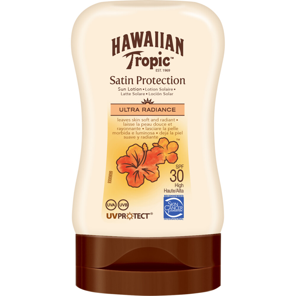 Hawaiian Tropic Zonnebrand Lotion Satin Protection SPF30100ml