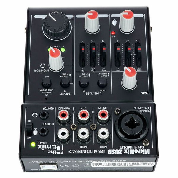 the t.mix MicroMix 2 USB Bundle
