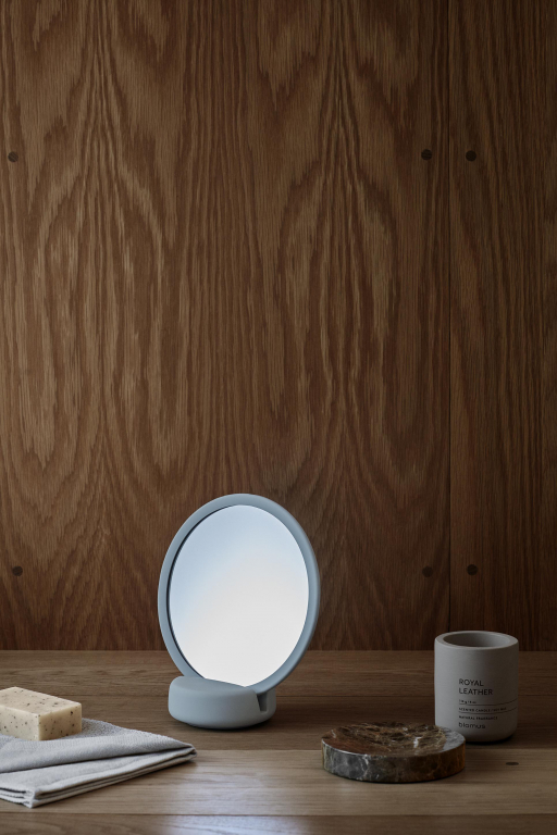 Blomus Sono spiegel Ø17 Moonbeam tafelspiegel