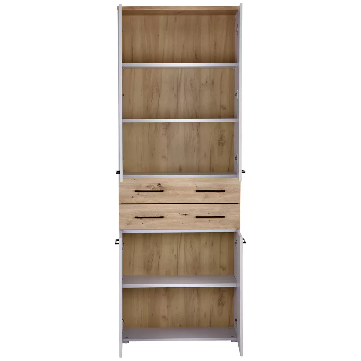 Aktenschrank Kontor K6 kieselgrau