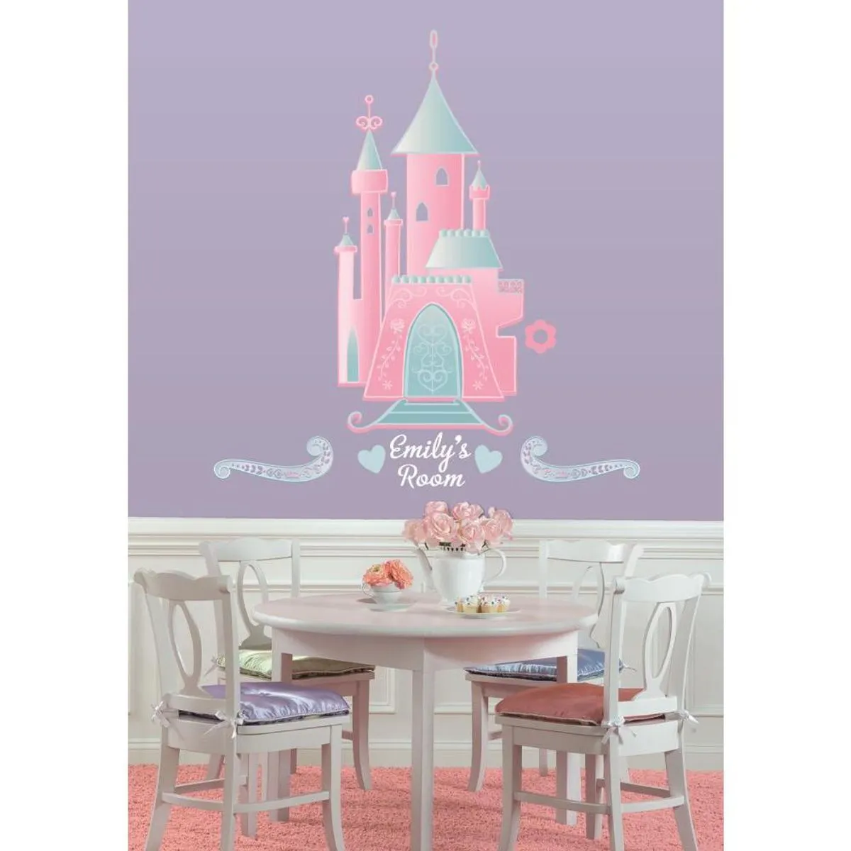 TheDecoFactory Château Princesse - Sticker géant