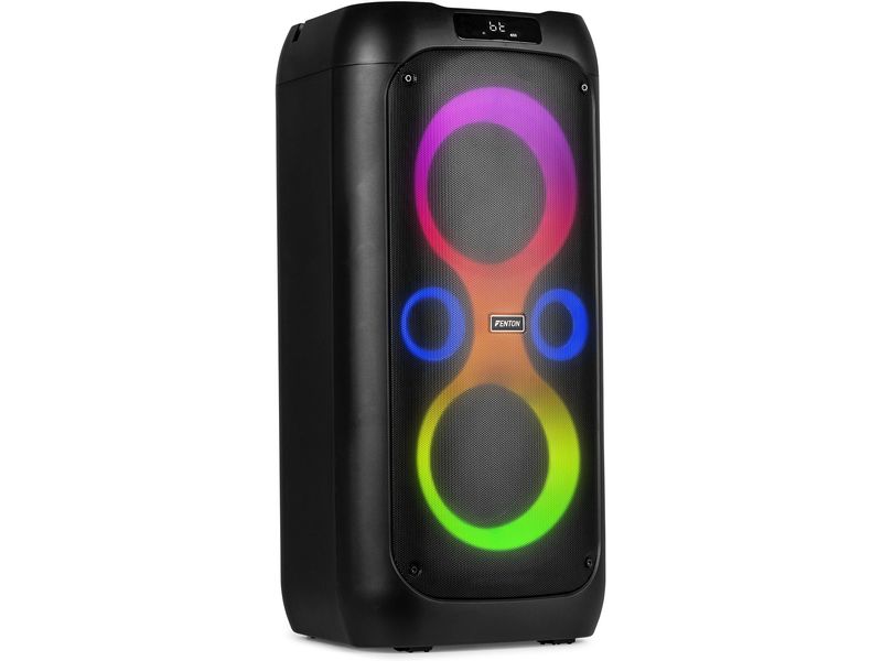 Fenton Bluetooth Speaker Core130 Schwarz Tragbarer Bluetooth-Party-Lautsprecher