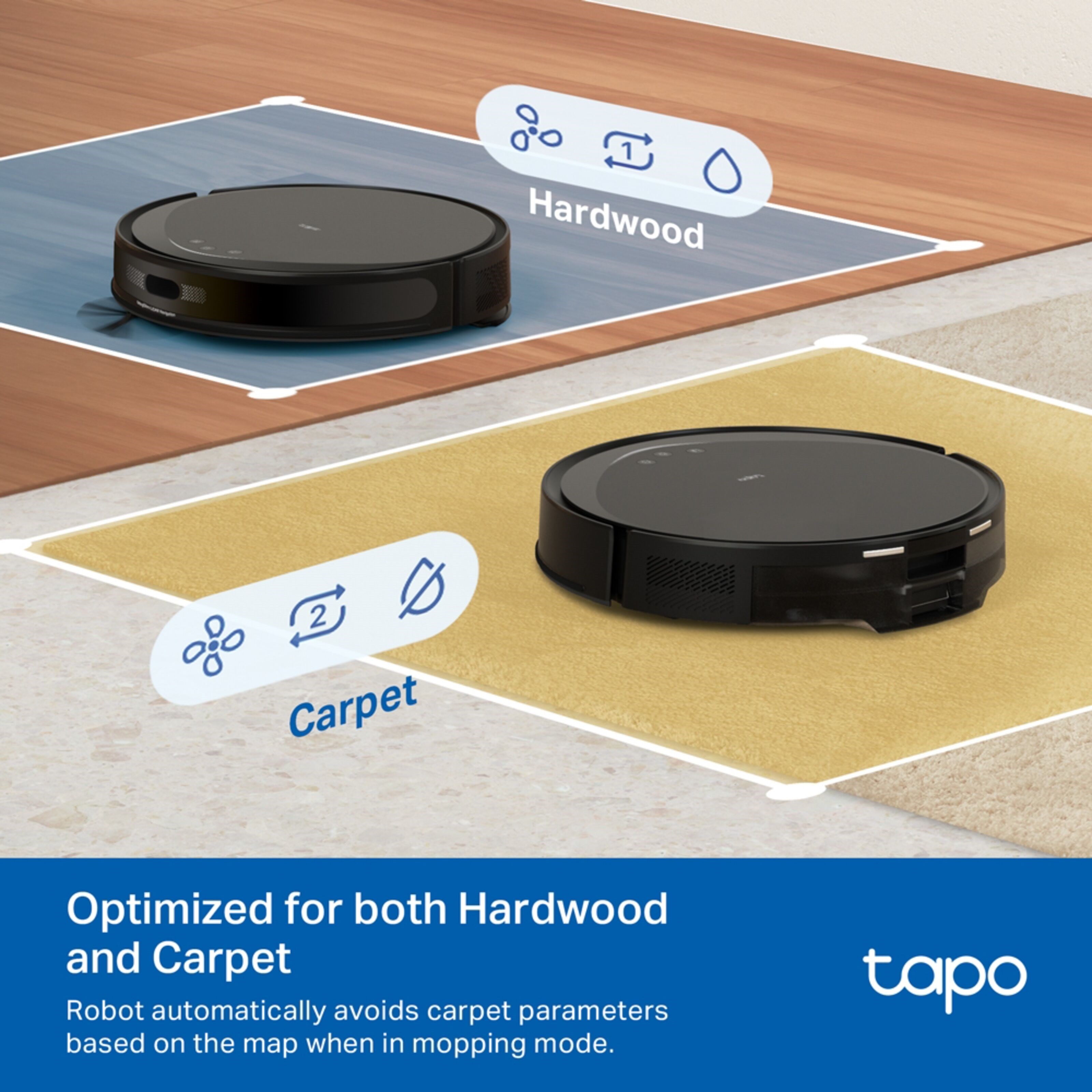 TP-link Tapo RV20 Max Robotstøvsuger