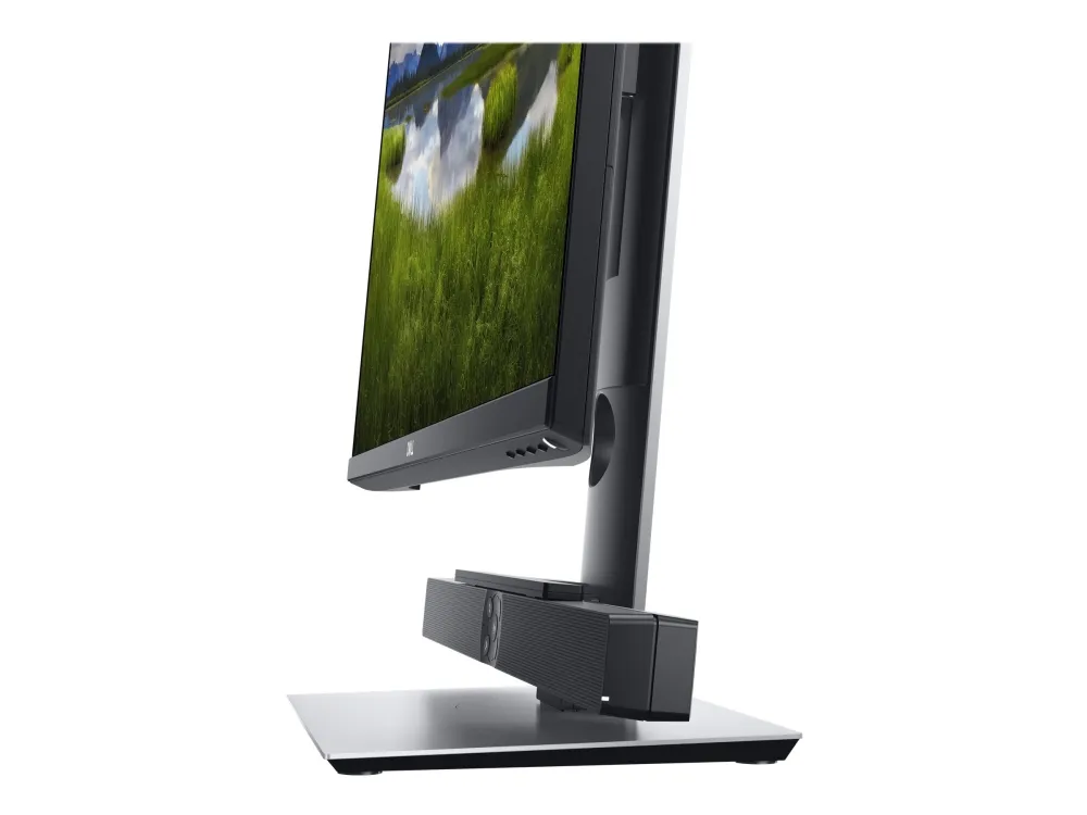 Dell Pro Stereo Soundbar AE515M - Lydbar - til skærm - USB - 5 Watt - sort - for Dell E1914, E1916, E2014, E2016, E2214, E2214, E2216, E2218, E2219, E2316, E2318, E2414, E2417, E2418, P1917, P2016, P2017, P2018, P2214, P2217, P2219, P2317, P2319, P24