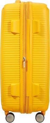 American Tourister Soundbox Spinner Koffert 71.5L, Golden Yellow