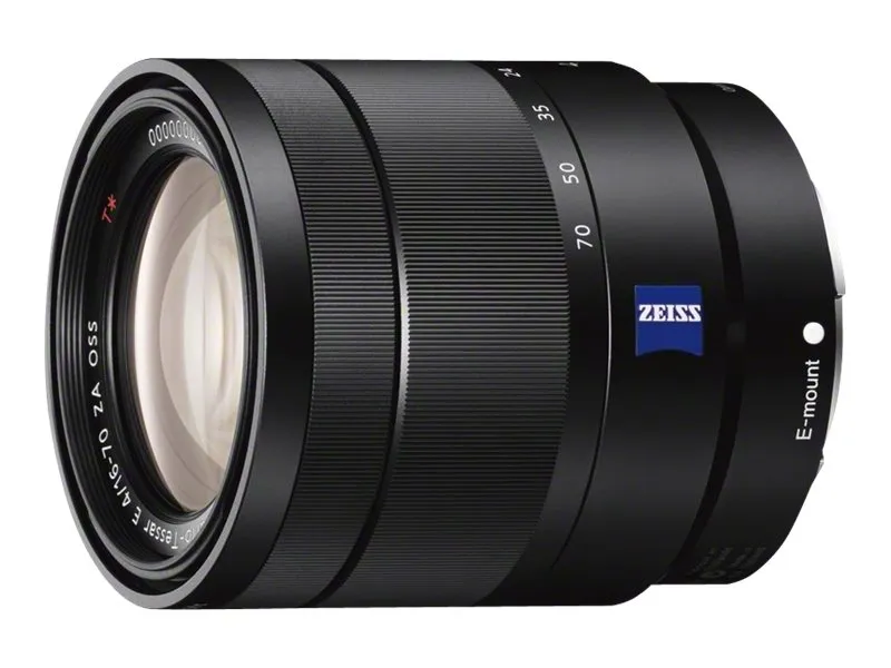 Sony SEL1670Z - Zoomobjektiv - 16 mm - 70 mm - f/4.0 ZA OSS - Sony E-mount - for Cinema Line; a VLOGCAM; a1; a1 II; a6700; a7 IV; a7C; a7C II; a7CR; a7R V; a7s III; a9 III