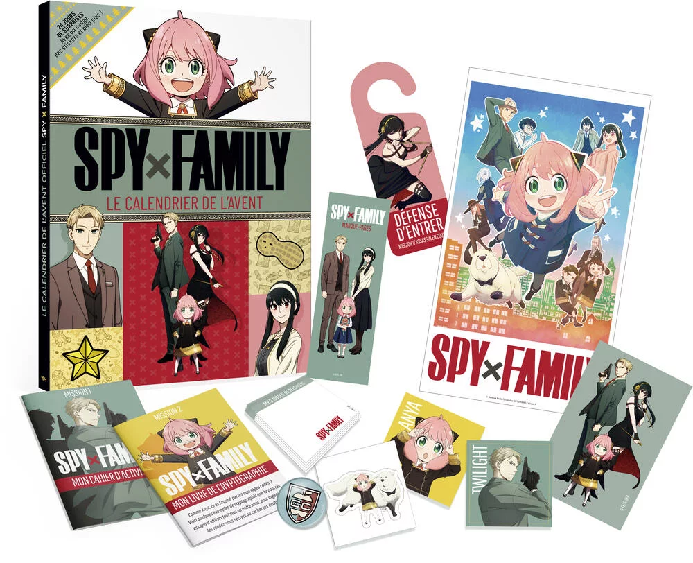 SPY X FAMILY - CALENDRIER DE L'AVENT OFFICIEL