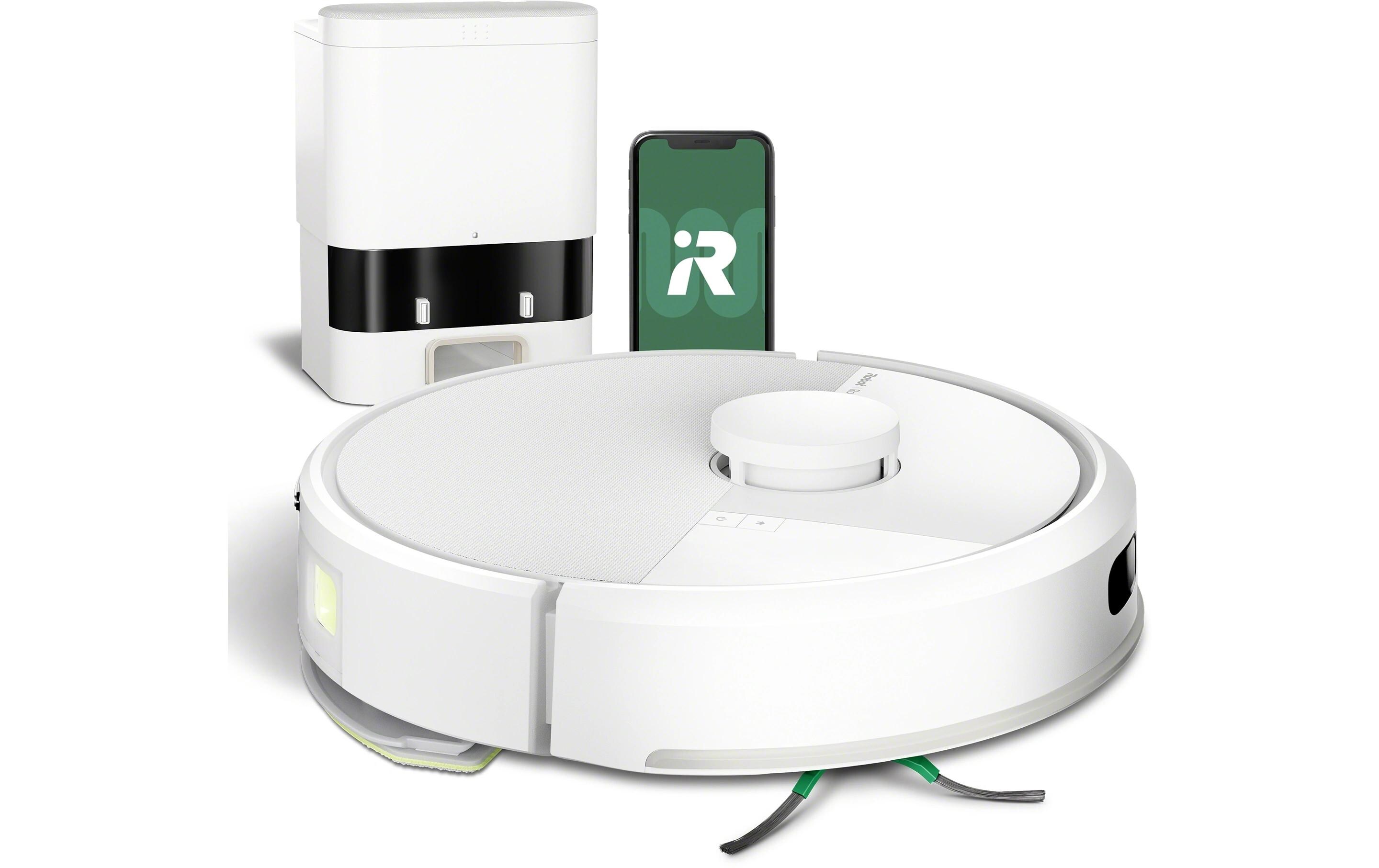 Saug- und Wischroboter Roomba 105 Combo + AutoEmpty Dock<br>Innovativer Reinigungsroboter mit selbstentleerender Dock