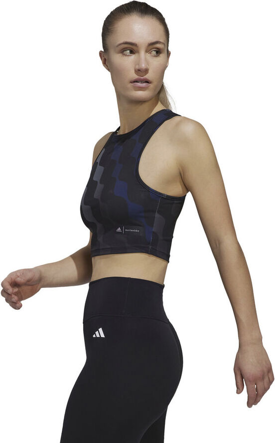 adidas Marimekko Train Icons Print tank top Sort