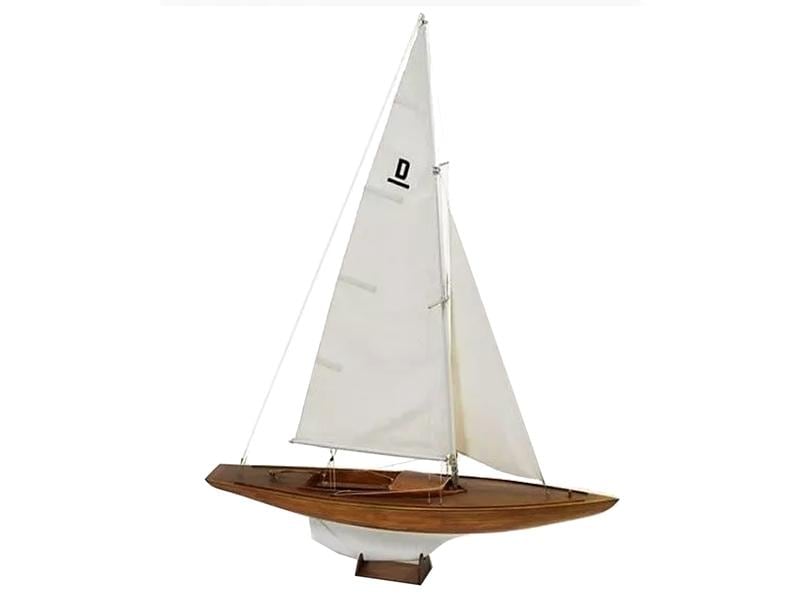 Billing Boats Bausatz Segelboot Dragen, 750 mm 1:12 Segelboot Modellbausatz aus Holz