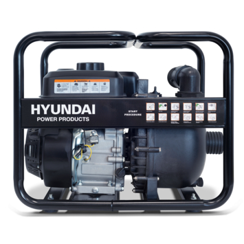Hyundai vuilwaterpomp benzine 196CC
