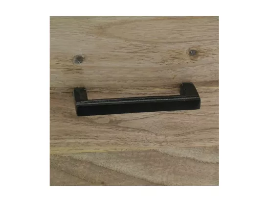 Caisse en bois de suar à roulette