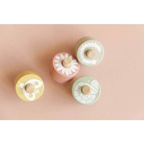 Circuit en bois Rose - LITTLE DUTCH