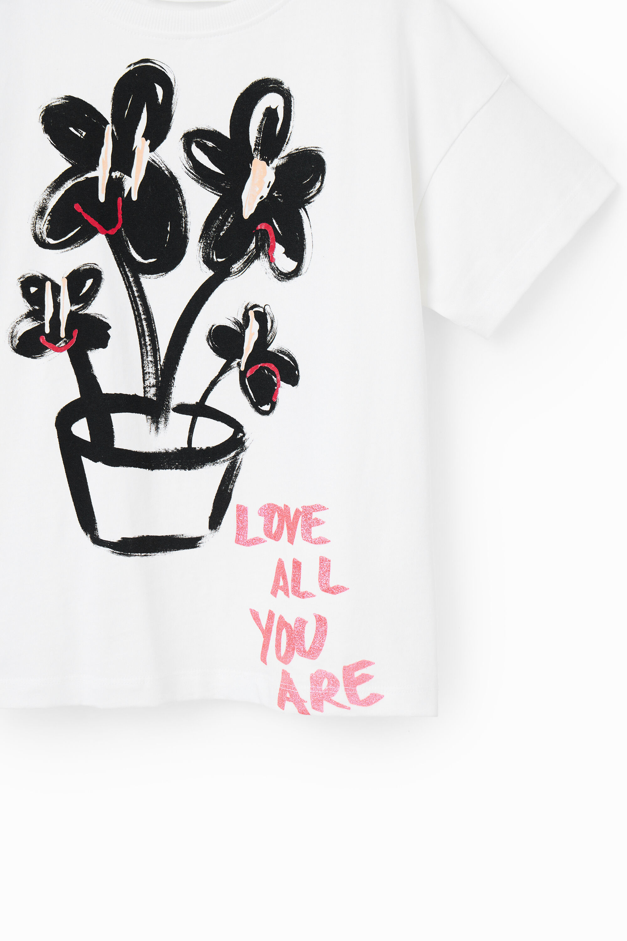 T-shirt manches courtes plante